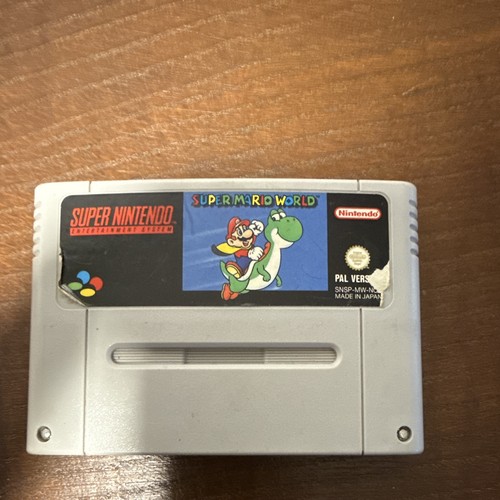 Nintendo super mario world pal - super,