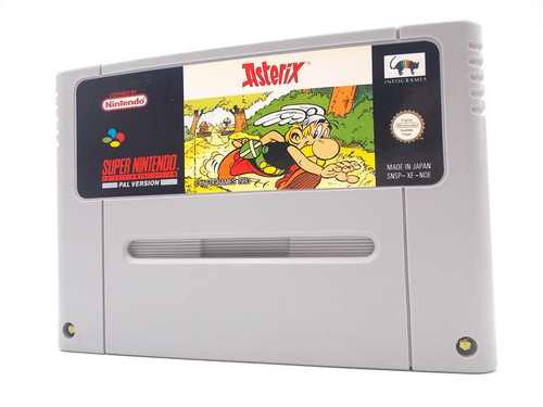 Asterix snes super nintendo - asterix,