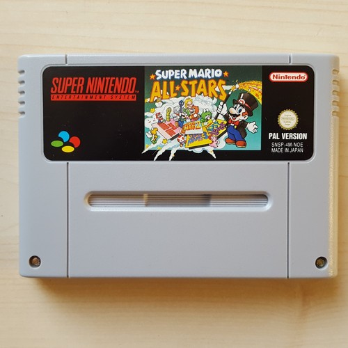 Snes super mario allstars - super,