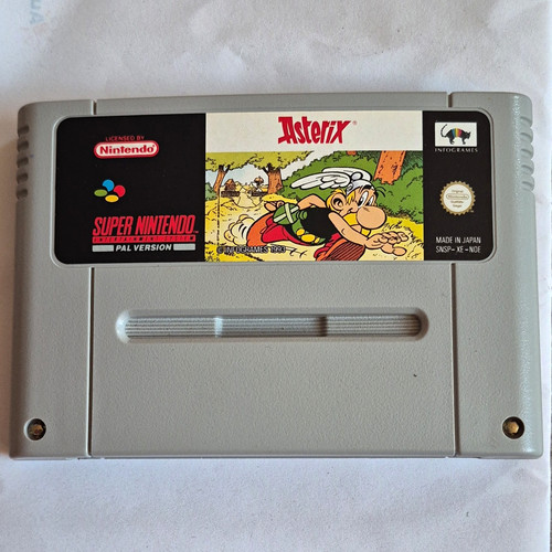 Asterix nintendo snes pal - asterix,