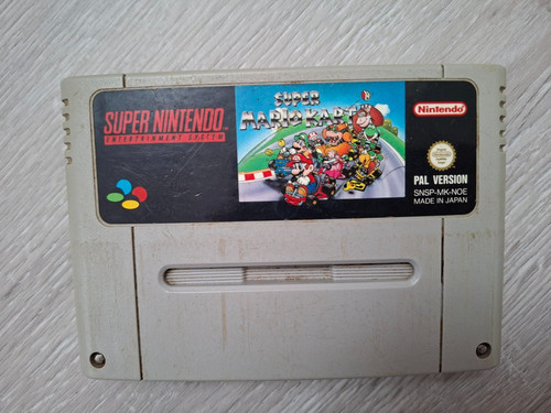 Super mario kart snes - mario,
