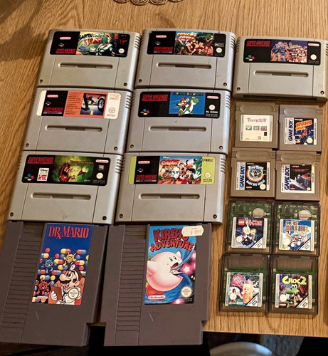 Nintendo snes game - nintendo, boy/game