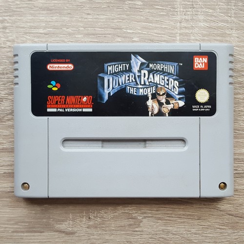 Snes power rangers the - snes, movie