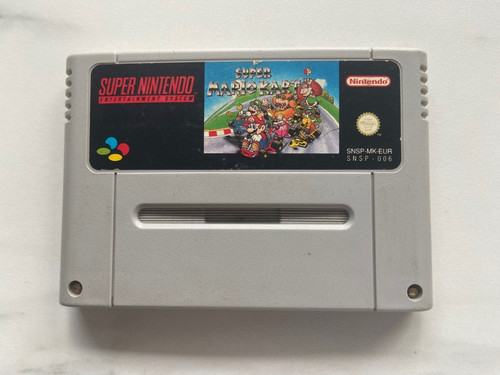 Super mario kart snes - mario,