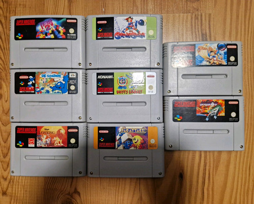 Nintendo snes spiele konvolut - nintendo,