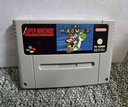 Nintendo snes super mario - -,