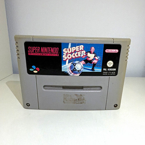 Nintendo super soccer snes pal - soccer,