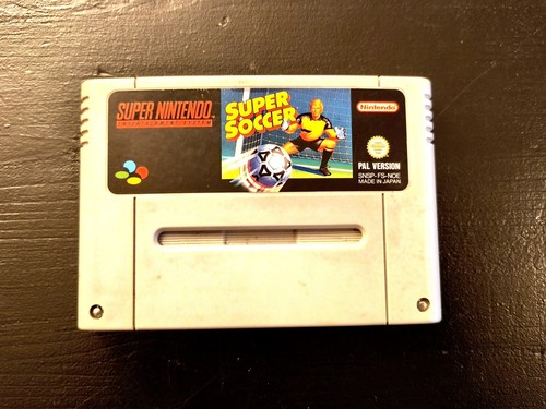 Super soccer snes - soccer,
