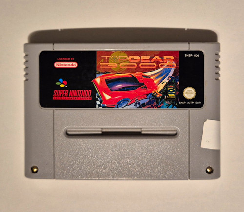 Nintendo snes top gear 3000 - nintendo,