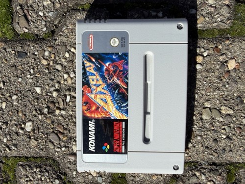 Axelay snes super - axelay,