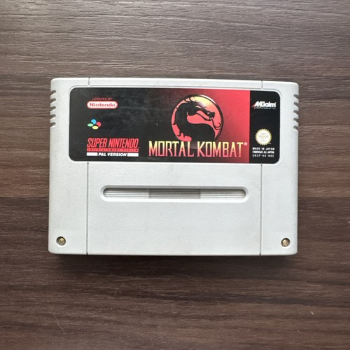 Mortal kombat snes super - kombat,