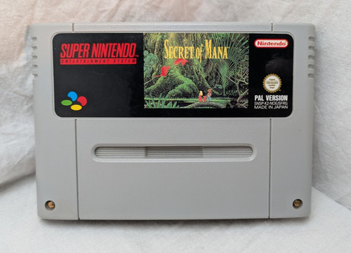 Snes secret mana super - snes, |