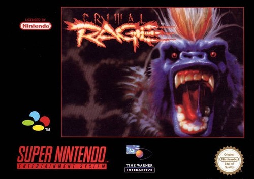 Nintendo snes primal rage - snes,