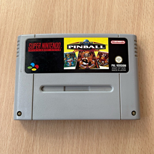 Nintendo super pinball - nintendo,