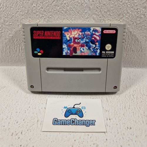 Plok super nintendo snes - -,