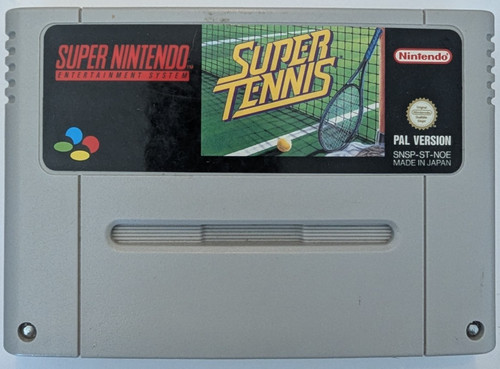 Super tennis nintendo - super,