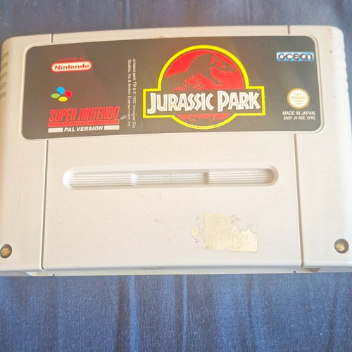 Jurassic park nintendo snes - jurassic,