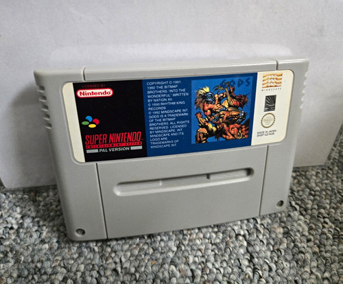 Nintendo snes gods pal - nintendo,