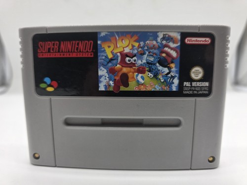 Plok super nintendo snes spiel - plok,