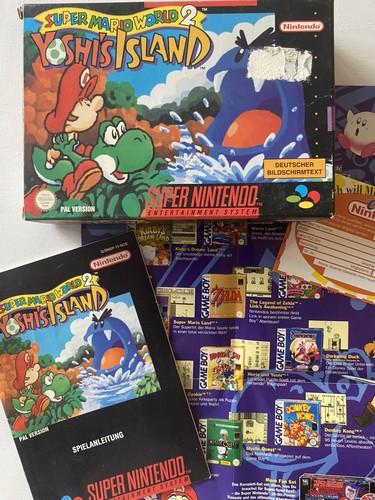 Yoshi island snes ovp - island,