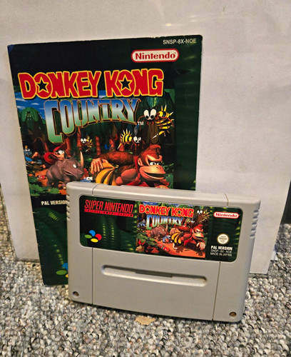 Snes donkey kong country - donkey,