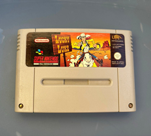 Lucky luke super nintendo - luke,