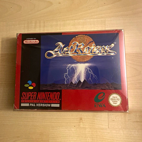Snes actraiser ovp mit - snes,
