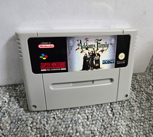 Nintendo snes the addams - nintendo,