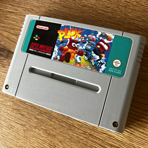 Plok super nintendo - plok,