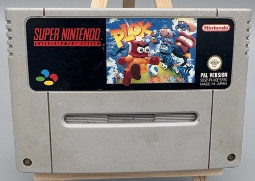 Plok snes super - plok,