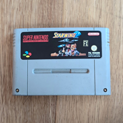 Starwing snes super - starwing,