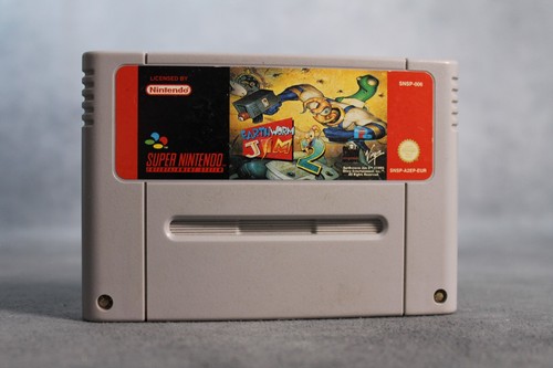 Earthworm jim snes super - earthworm,
