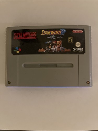 Starwing snes super nintendo - starwing,