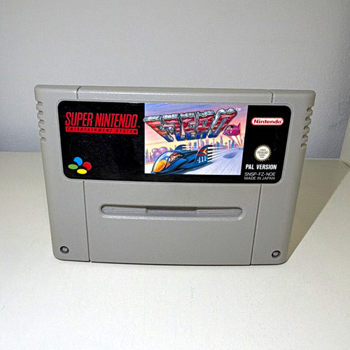 Zero snes spielmodul pal - f-zero,