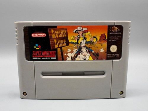 Lucky luke nur modul snes - luke,