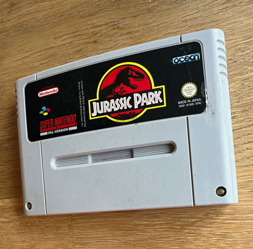 Jurassic park nintendo super - jurassic,