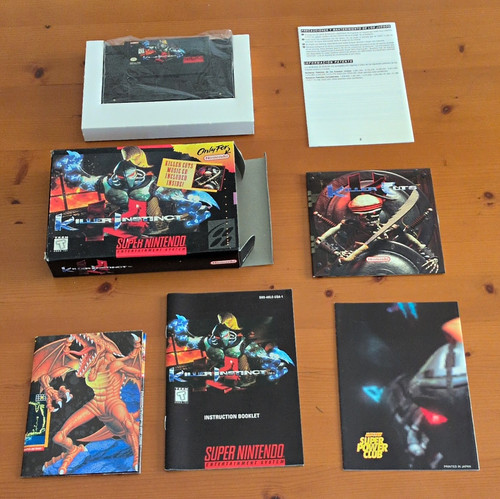 Nintendo killer instinct - nintendo, snes