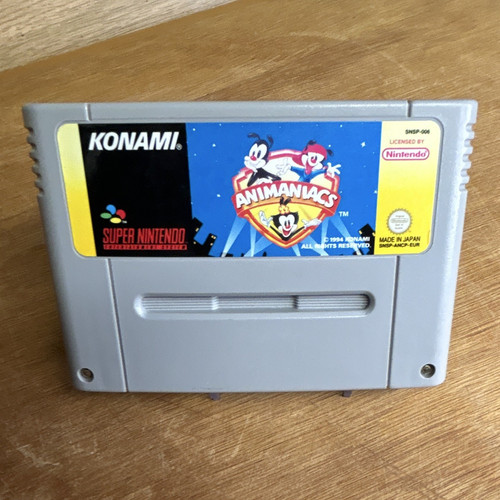 Konami animaniacs nintendo - konami,