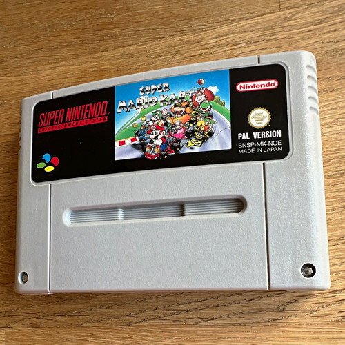 Nintendo super mario kart - super,