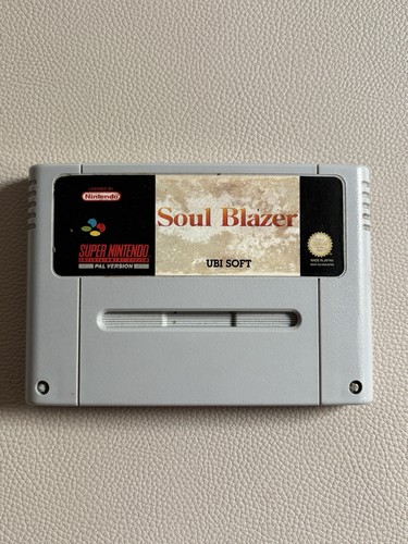 Soul blazer snes super - soul,