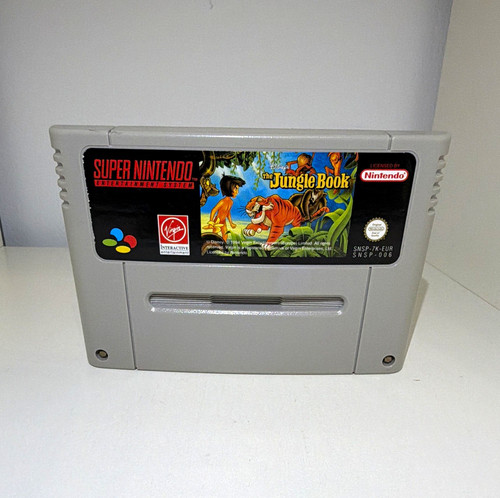 The jungle book nintendo snes - book,
