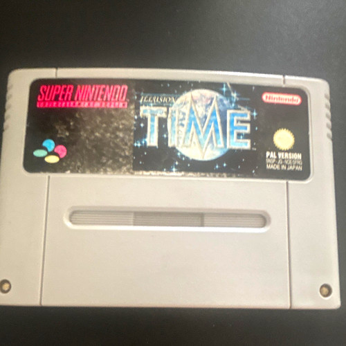 Illusion time nintendo - illusion, snes