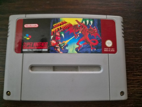 Super metroid nintendo snes - super,