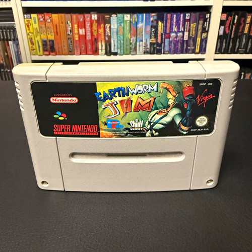 Earthworm jim snes - -,