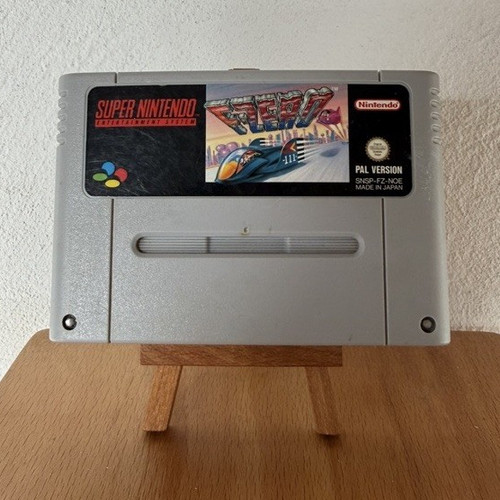 Nintendo snes zero pal - f-zero,