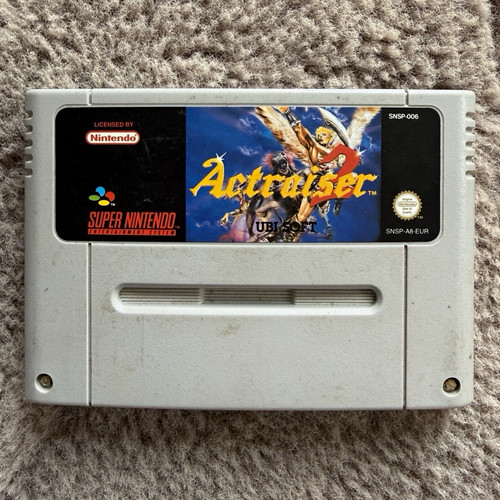 Actraiser nintendo snes - actraiser,