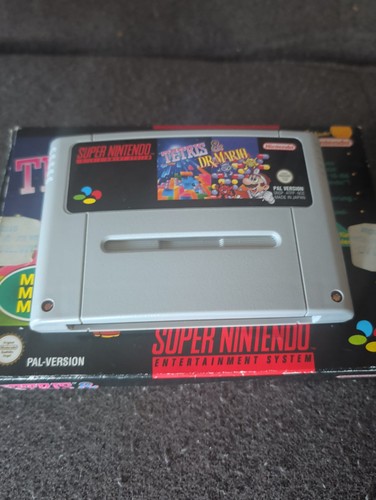 Super nintendo spiel - tetris, &