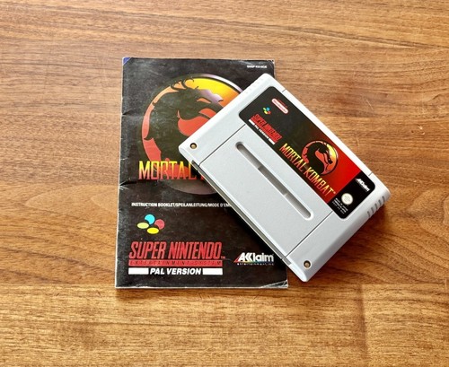 Mortal kombat snes super - -,