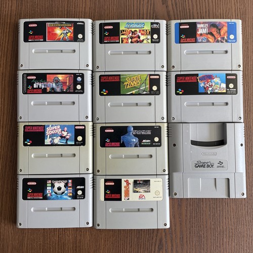Snes spielmodule konvolut - snes,