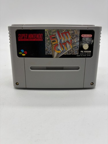 Nintendo snes sim city nur - sim,